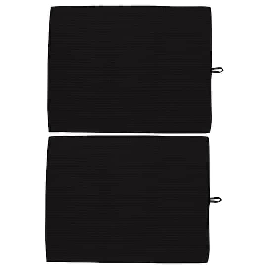 Kitchen Details Jumbo Black Drying Mats, 2ct.